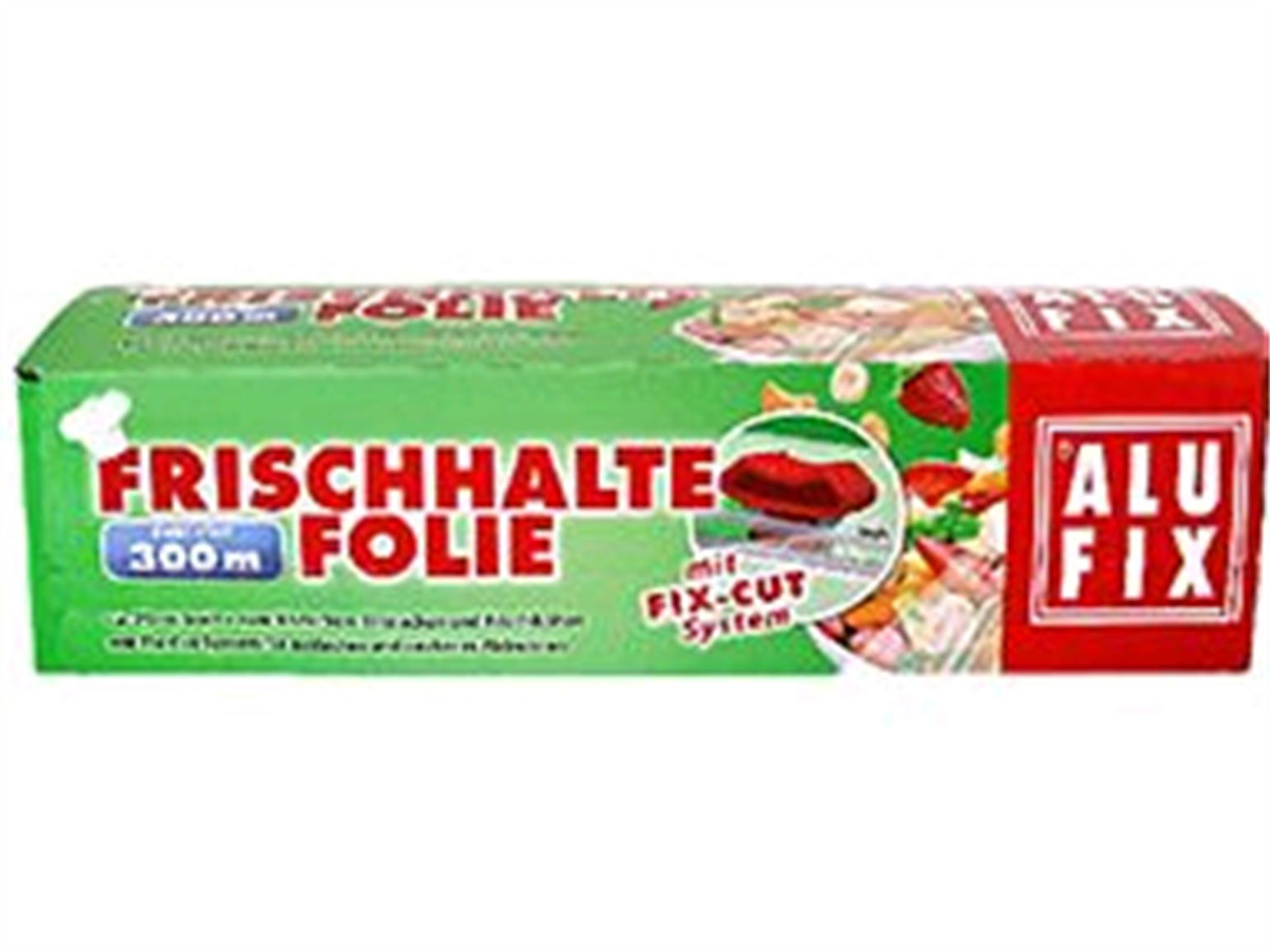 Frischhaltefolie 29 cm x 300 m mit Spenderbox und Cutter-Leiste