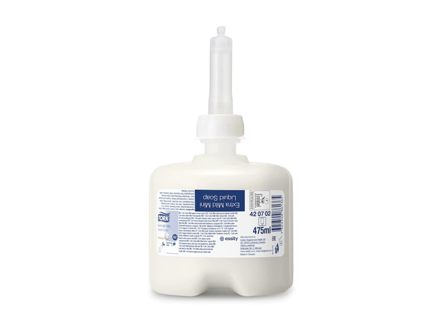 Tork Premium Flüssigseife, extramild, S1 475 ml Flacon, weiss, Tork Premium Flüssigseife, extramild, S1 475 ml Flacon, weiss,