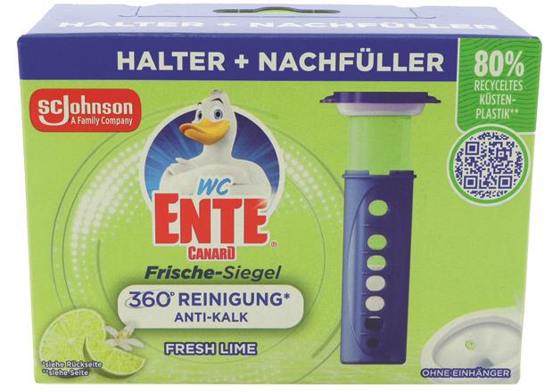 WC-Ente Frische-Siegel Original Fresh Lime, kein Einhänger nötig WC-Ente Frische-Siegel Original Fresh Lime, kein Einhänger nötig