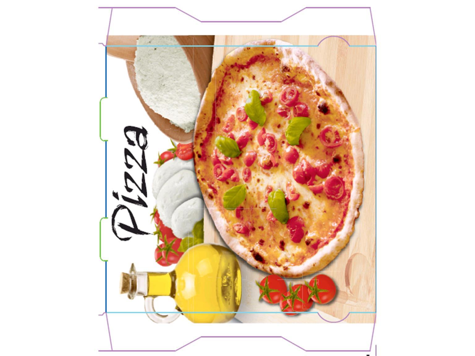 Pizzakarton 32 x 32 x 3 cm Pizzakarton 32 x 32 x 3 cm