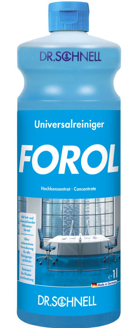 FOROL, Universalreiniger mit starker Wirkung, für alle wasser-