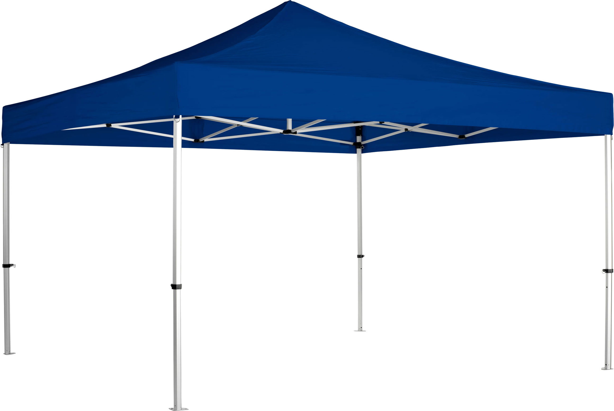 Profi Pavillon blau 3 x 6 m, mit 40 mm Hexagon Aluminium-Profil