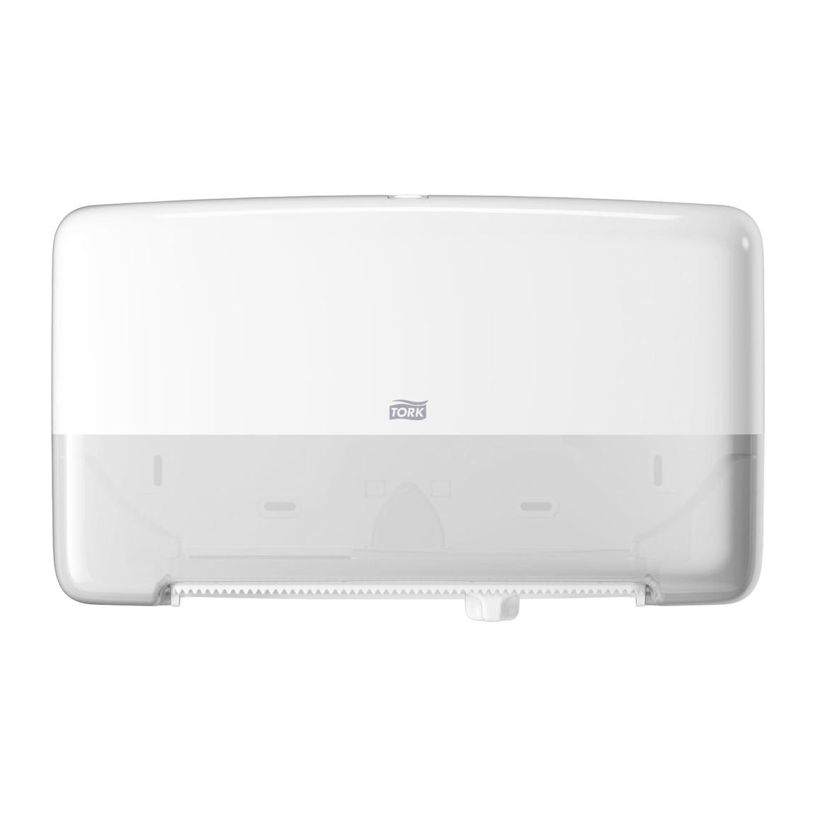 Tork Doppelrollenspender für Mini Jumbo Toilettenpapier, B432 x H256 x T146 mm