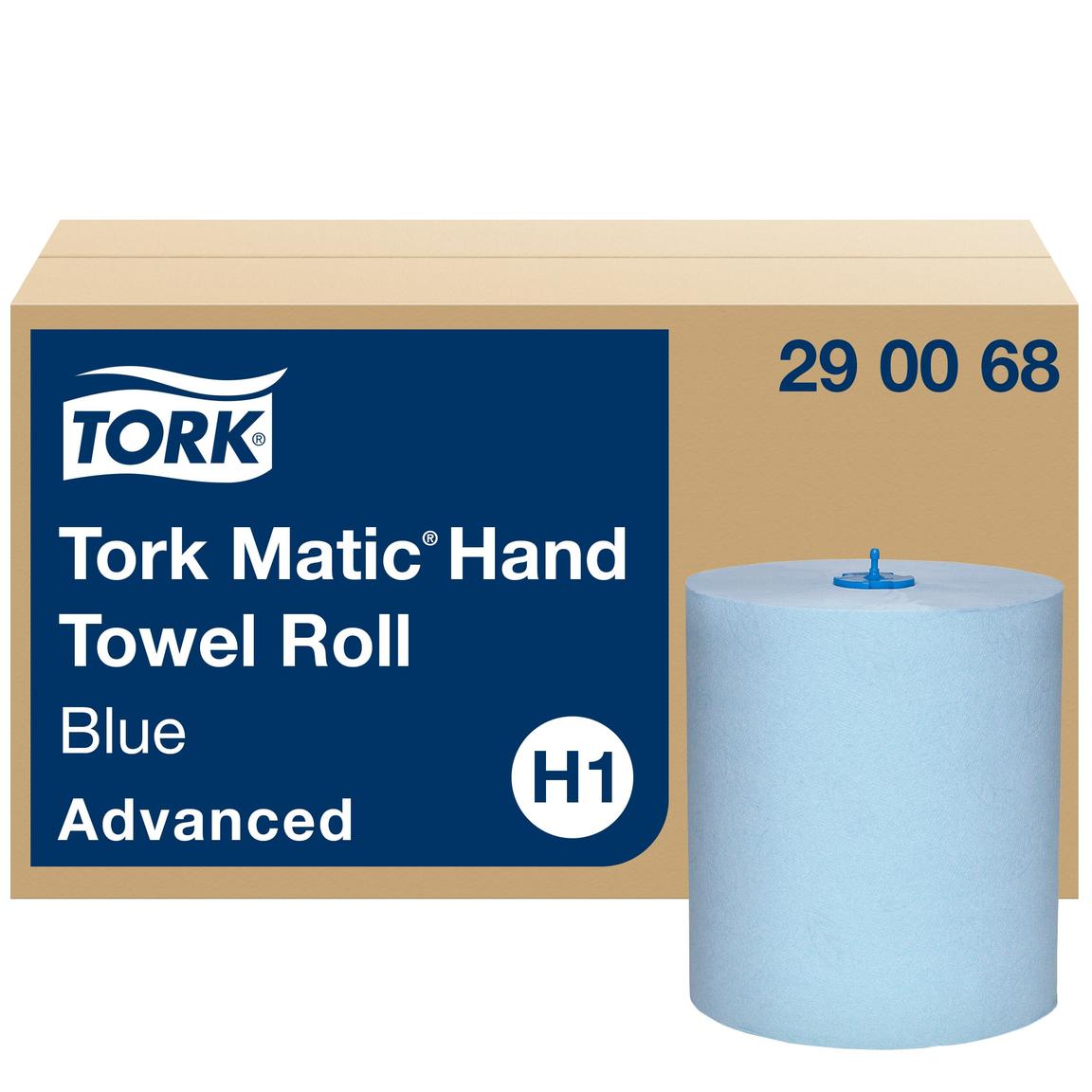 Rollenhandtücher Tork Advanced (H1) TAD/Tissue blau, 2-lagig, 150 lfm, 612