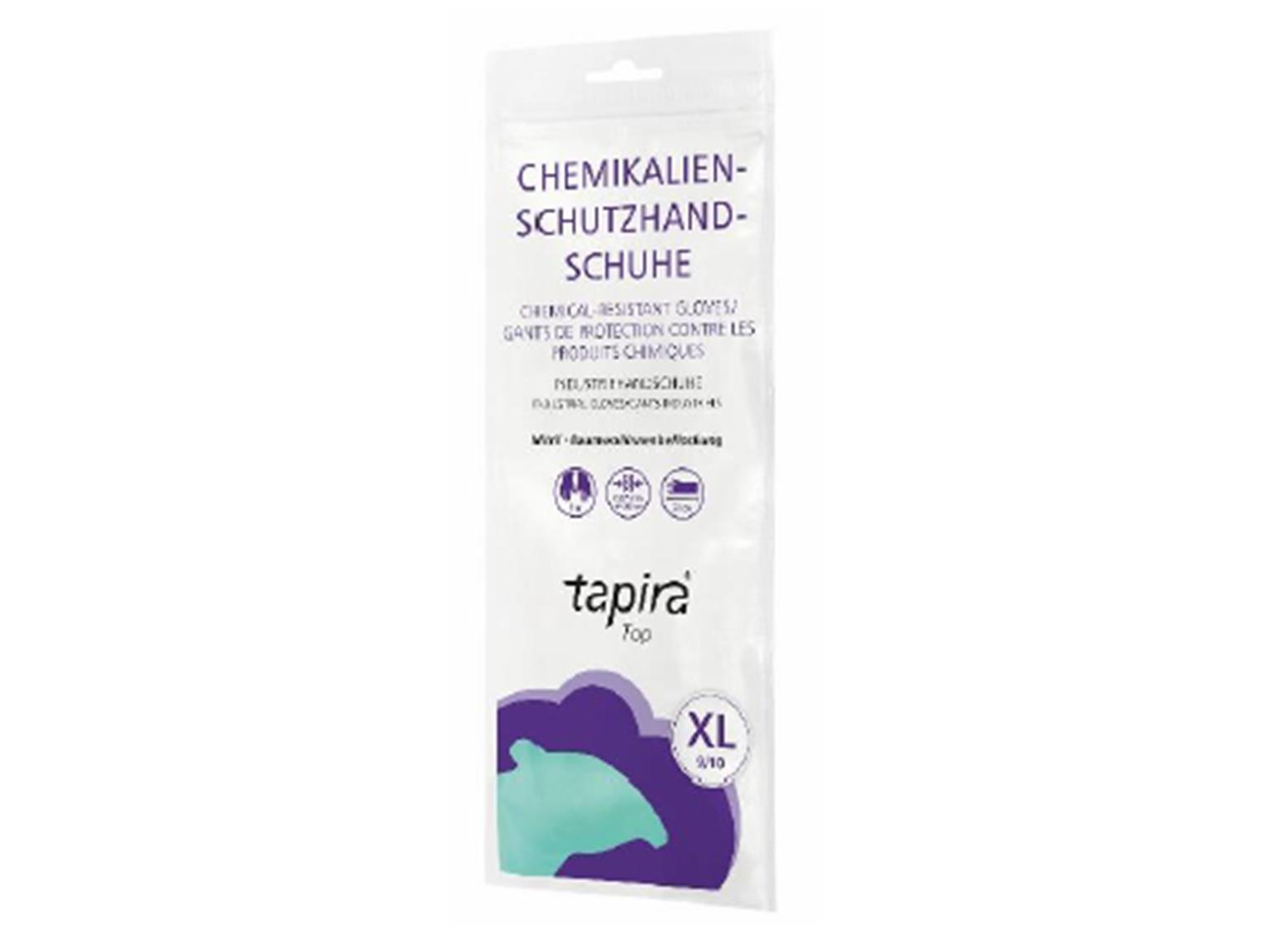 Chemikalienschutzhandschuh Tapira top, Grösse M Chemikalienschutzhandschuh Tapira top, Grösse M