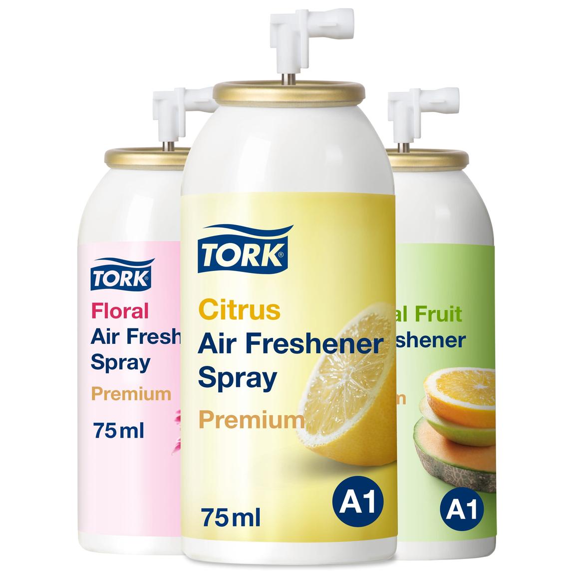 Duftpatronen Tork A1 Lufterfrischungs- system, 3 Duftnoten im Mixed Pack,