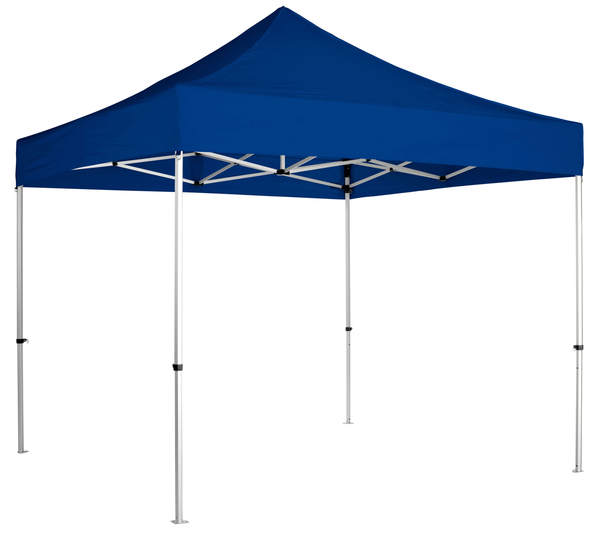 Profi Pavillon blau 3 x 3 m, mit 40 mm Hexagon Aluminium-Profil